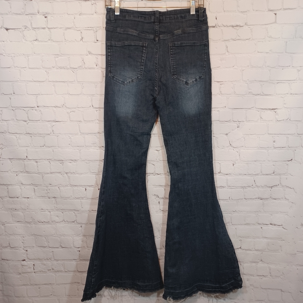 Altar'd State Hi Rise Flare Jeans - Picture 2 of 9